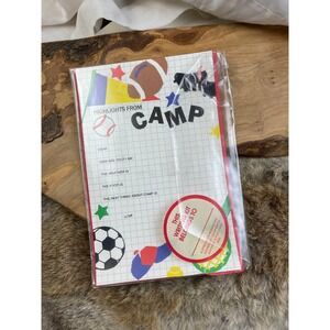 Mara-Mi camp highlights stationary letters to home note sheets‎ youth